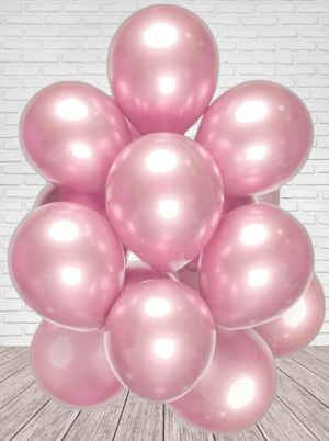 Party festive Chrome Balloon Light Pink