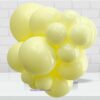 PartyFestive.com Yellow Pastel Balloons 10 Inch