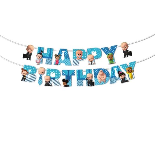 Partyfestive bossbaby Bunting Banner