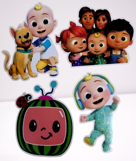 Cocomelon Theme Cardboard Paper Cutout For Birthday Decoration partyfestive.com