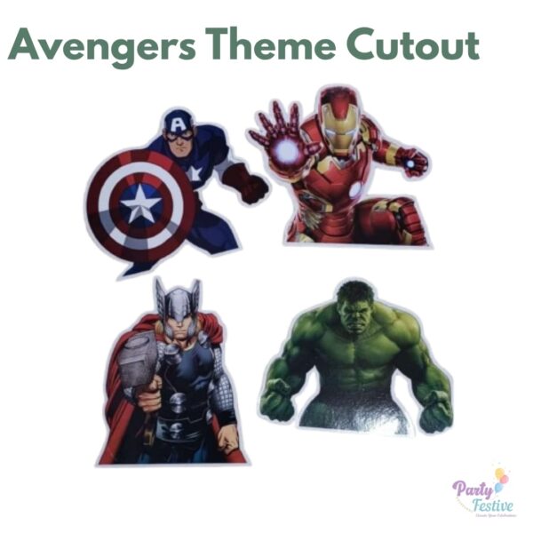AVENGER THEME Theme Cardboard Paper Cutout For Birthday Decoration .PRIYAFESTIVE.COM AVENGER THEME Theme Cardboard Paper Cutout For Birthday Decoration .PRIYAFESTIVE.COM