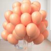 PEACH Pastel Balloons  9Inch - 50 Pcs