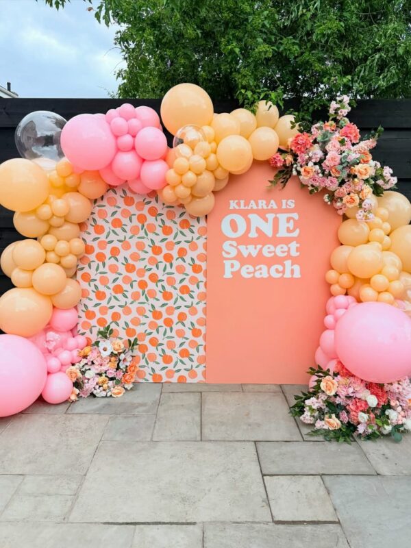 PEACH Pastel Balloons  9Inch - 50 Pcs