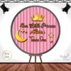 Princess Pink Theme Round Customize Name & Photo Birthday Backdrop Banner - Various Sizes Princess Pink Theme Round Customize Name & Photo Birthday Backdrop Banner - Various Sizes