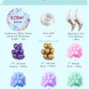 Mermaid Theme Birthday Decoration Combo Set With Tails