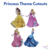 PRINCESS THEME Theme Cardboard Paper Cutout For Birthday Decoration. partyfestive.com PRINCESS THEME Theme Cardboard Paper Cutout For Birthday Decoration. partyfestive.com