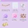 Purple & Pastel Pink Butterfly Theme Birthday Decoration Combo Set