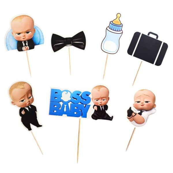 Cake Topper Boss Baby Theme