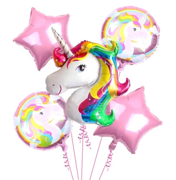 Unicorn Theme Foil Balloons For Birthday Party decoration Unicorn Theme Foil Balloons For Birthday Party decoration