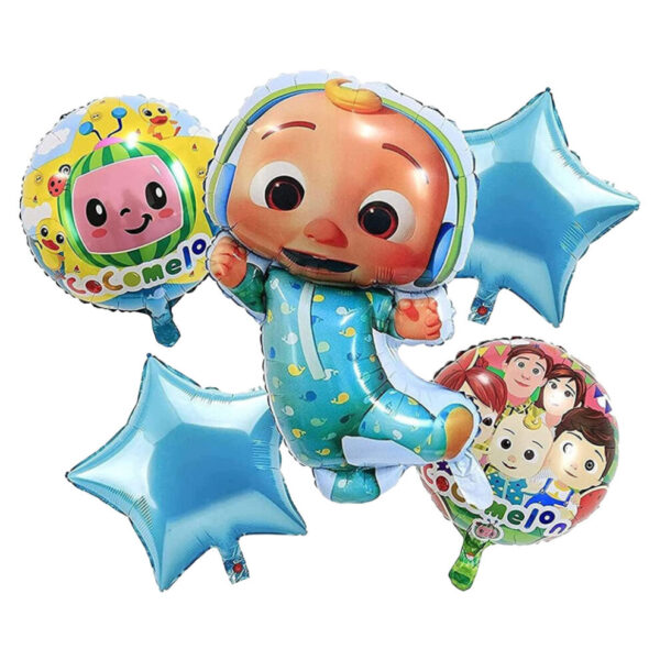 Cocomelon Theme Foil Balloons For Birthday Party decoration Cocomelon Theme Foil Balloons For Birthday Party decoration