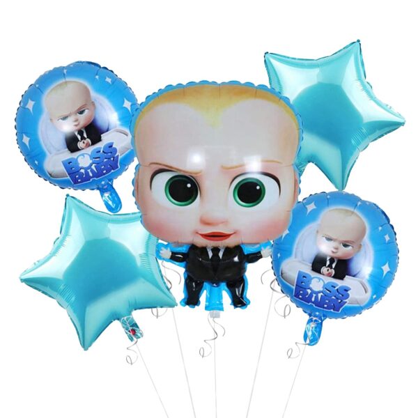 Boss Baby Theme Foil Balloons For Birthday Party decoration Boss Baby Theme Foil Balloons For Birthday Party decoration