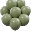 Confetti Balloon Green Colour 5 Pcs