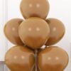 Retro Balloon Brown Color 50 PCS Retro Balloon Brown Color 50 PCS