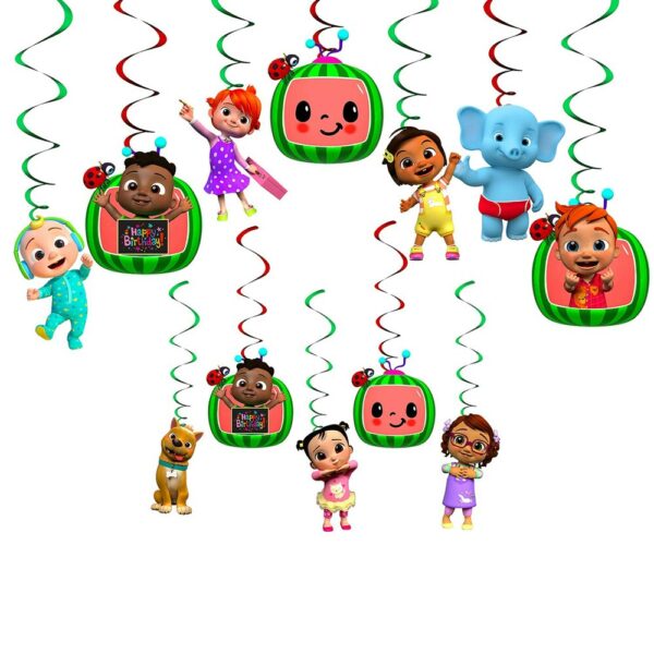 Unicorn Theme Swirls Hanging Decoration Kits