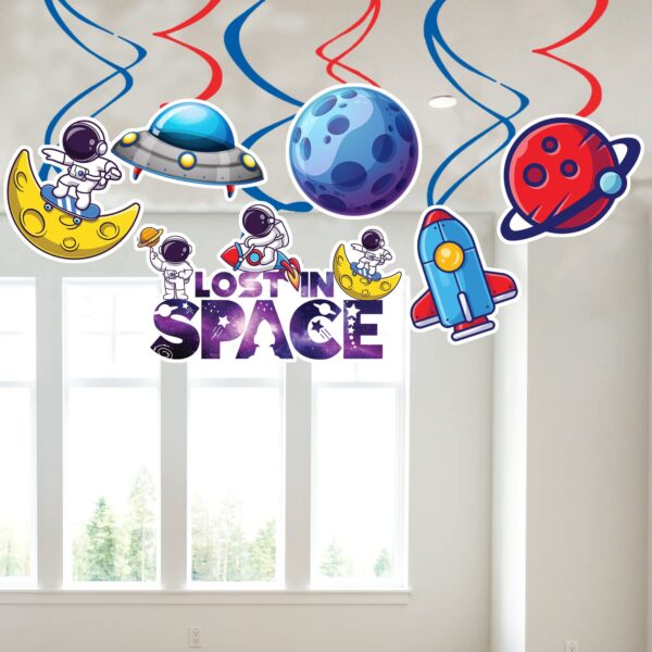 Space Theme Swirls Hanging