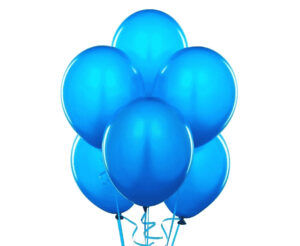 latex balloon Blue Colour