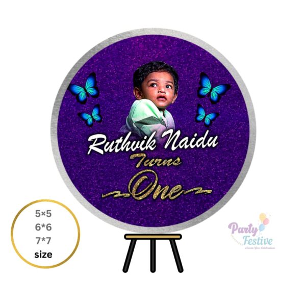 Dark Purple Butterfly Theme