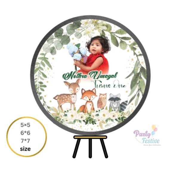 Jungle Animal Theme Banner