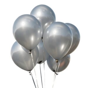 Metalic Silver Balloon