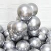 Metalic Silver Balloon